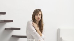 Woman lingerie brunettes models Conny Lior Joymii magazine