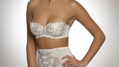 Woman lingerie brunettes models lauren budd