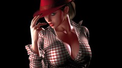 Woman lingerie brunettes models panties