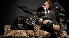 Woman lingerie brunettes models panties