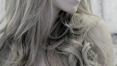 Woman lingerie closed eyes brunettes models bra Angelica 