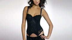 Woman lingerie lauren budd black lingerie