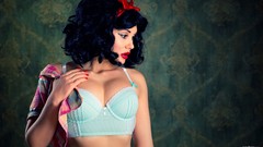 Woman lingerie lip gloss