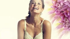 Woman lingerie models