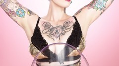 Woman lingerie models Pink Heart Kandy K