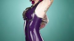 Woman lingerie models Pink Heart Kandy K