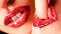 Woman lips