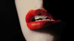 Woman lips