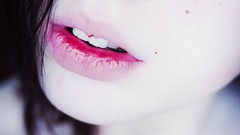 Woman lips