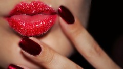 Woman lips