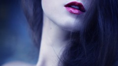 Woman lips