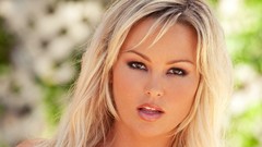 Woman lips blondes brown eyes models