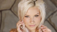 Woman lips blondes models