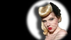 Woman lips blondes pinups