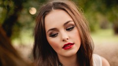 Woman lips brunettes