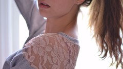 Woman lips brunettes