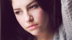 Woman lips brunettes models