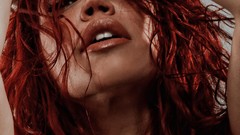 Woman lips faces blondes redheads Bianca Beauchamp