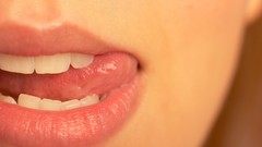 Woman lips faces tongue