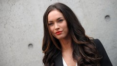 Woman lips Megan Fox Actress famous brunettes