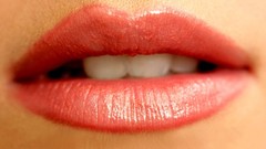 Woman lips models