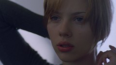 Woman lips Scarlett Johansson blondes blue eyes Lost in 