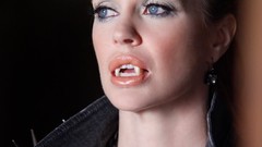 Woman lips Vampires True Blood Actress blondes TV series 