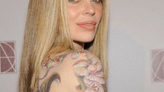 Woman lips Vampires True Blood Actress legs blondes TV series 