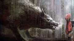 Woman Little Red Riding Hood Monsters Wolves drawings