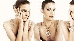 Woman Liv Tyler widescreen Actress brunettes multiscreen