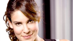 Woman long hair brown eyes brunettes Daniela Ruah