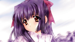 Woman long hair carnelian