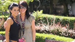 Woman long hair Elena Alexandra Apostoleanu