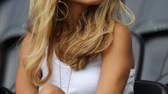 Woman low-angle shot Sylvie van der Vaart