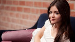 Woman lucy hale brunettes
