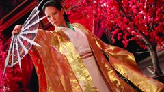 Woman Lucy Liu asians black hair lucy