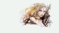 Woman luis royo drawings