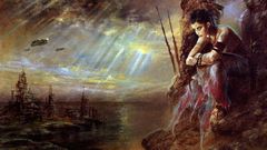 Woman luis royo fantasy