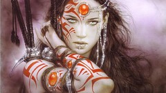 Woman luis royo fantasy art