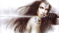 Woman luis royo white