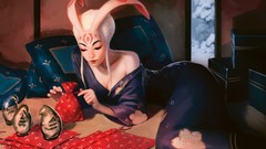 Woman magic: the gathering artwork fantasy art