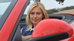 Woman maria sharapova tennis players