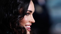 Woman Megan Fox faces
