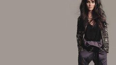 Woman Megan Fox models