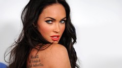 Woman Megan Fox models