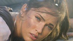 Woman Megan Fox models