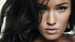 Woman Megan Fox models