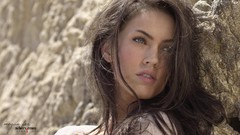 Woman Megan Fox models