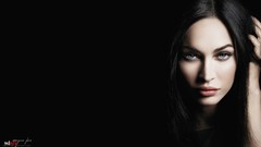 Woman Megan Fox models