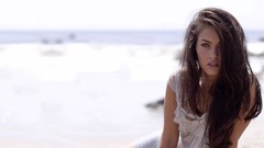 Woman Megan Fox models